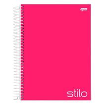 Caderno Universitário 10x1 200 fls C.D. Jandaia - Stilo Pink Caderno Universitário 10x1 200 fls C.D. Jandaia - Stilo Pink
