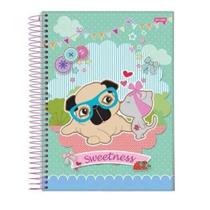 Caderno Universitário 10x1 200 Folhas Capa Dura 46406-15 Sweetness Jandaia S/L - LC