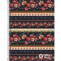 Caderno Universitário 12 Matérias Office Basics - Sortido