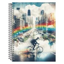 Caderno universitario 15 matéria 240 folhas capa dura urban Caderno universitario 15 matéria 240 folhas capa dura urban