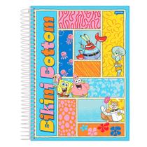 Caderno universitário 15 matérias 240 folhas Bob Esponja Jandaia Caderno universitário 15 matérias 240 folhas Bob Esponja Jandaia