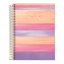 Caderno universitário 15 matérias 240 folhas LaCreme Jandaia Caderno universitário 15 matérias 240 folhas LaCreme Jandaia