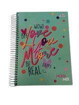 Caderno Universitário 15 matérias (240 folhas) Nova Mix Cor:Verde Caderno Universitário 15 matérias (240 folhas) Nova Mix Cor:Verde