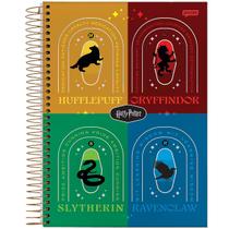 Caderno universitário 15 matérias 300 folhas Harry Potter Jandaia