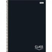 CADERNO UNIVERSITÁRIO 15 MATÉRIAS CD FORONI CLASS C/240 FLS Preta