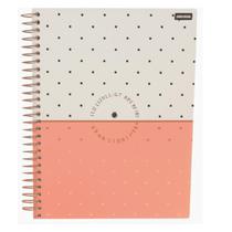 Caderno universitario 15m 240 folhas dots e spots cd jandaia Caderno universitario 15m 240 folhas dots e spots cd jandaia