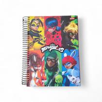 Caderno universitario 15x1 240fl miraculous - Caderno universitario 15x1 240fl miraculous -