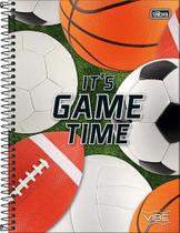 Caderno Universitário 16 Matérias Capa Dura 256 Folhas Vibe Game Time Tilibra Caderno Universitário 16 Matérias Capa Dura 256 Folhas Vibe Game Time Tilibra