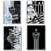 Caderno Universitario 1M 80Fls Atletico MG Credeal