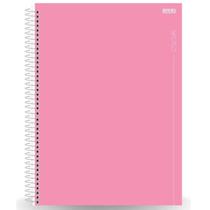 Caderno Universitario 1M Cd 80F Colors Rosa Sao Domingos