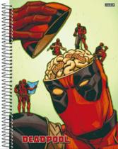 Caderno universitario 1m cd ba 80f deadpool sao domingos 10288