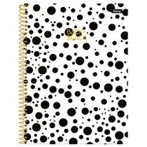 Caderno Universitário 1x1 80 Fls C.D. Foroni - Back to Black 2