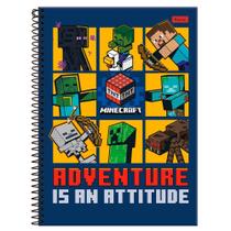 Caderno Universitário 1x1 80 Fls C.D. Foroni - Minecraft 16 Caderno Universitário 1x1 80 Fls C.D. Foroni - Minecraft 16