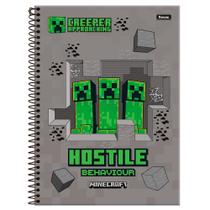 Caderno Universitário 1x1 80 Fls C.D. Foroni - Minecraft 18 Caderno Universitário 1x1 80 Fls C.D. Foroni - Minecraft 18