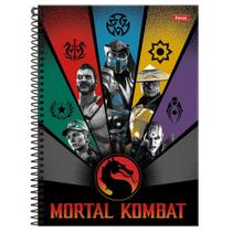 Caderno Universitário 1x1 80 Fls C.D. Foroni - Mortal Kombat 5 Caderno Universitário 1x1 80 Fls C.D. Foroni - Mortal Kombat 5