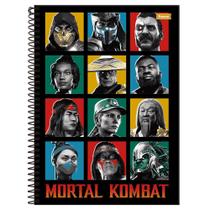 Caderno Universitário 1x1 80 Fls C.D. Foroni - Mortal Kombat 7 Caderno Universitário 1x1 80 Fls C.D. Foroni - Mortal Kombat 7