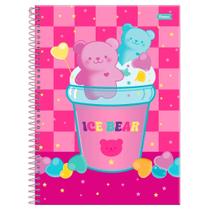 Caderno Universitário 1x1 80 Fls C.D. Foroni - Sugar Rush 4
