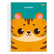 Caderno Universitário 1x1 80 Fls C.D. Jandaia - Cute Animals 9 Caderno Universitário 1x1 80 Fls C.D. Jandaia - Cute Animals 9