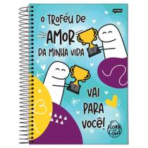 Caderno Universitário 1x1 80 Fls C.D. Jandaia - Flork 14
