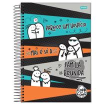 Caderno Universitário 1x1 80 Fls C.D. Jandaia - Flork 15