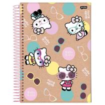 Caderno Universitário 1x1 80 Fls C.D. Jandaia - Hello Kitty Kraft 7