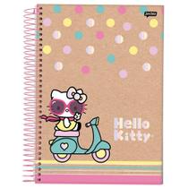 Caderno Universitário 1x1 80 Fls C.D. Jandaia - Hello Kitty Kraft 8 Caderno Universitário 1x1 80 Fls C.D. Jandaia - Hello Kitty Kraft 8