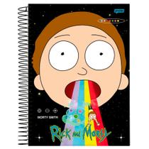 Caderno Universitário 1x1 80 Fls C.D. Jandaia - Rick and Morty 4