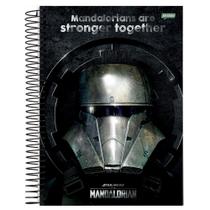 Caderno Universitário 1x1 80 Fls C.D. Jandaia - Star Wars Mandalorian 2