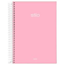 Caderno Universitário 1x1 80 Fls C.D. Jandaia - Stilo Rosa Pastel Caderno Universitário 1x1 80 Fls C.D. Jandaia - Stilo Rosa Pastel