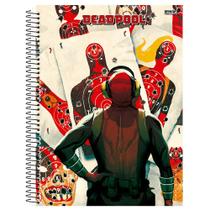 Caderno Universitário 1x1 80 Fls C.D. São D. - Deadpool 5