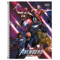 Caderno Universitário 1x1 80 Fls C.D. Tilibra - Avengers Game 4