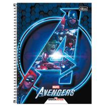 Caderno Universitário 1x1 80 Fls C.D. Tilibra - Avengers Game 5