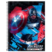 Caderno Universitário 1x1 80 Fls C.D. Tilibra - Avengers Game 8