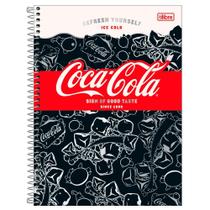 Caderno Universitário 1x1 80 Fls C.D. Tilibra - Coca-Cola 2