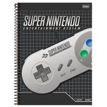 Caderno Universitário 1x1 96 fls C.D. Foroni - Super Nintendo 5