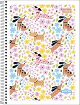 Caderno Universitário 20 Matérias Capa Dura 320 Folhas Pepper Cachorrinho Tilibra