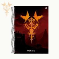 Caderno Universitário 20 matérias Nordic capa dura 320 fls Caderno Universitário 20 matérias Nordic capa dura 320 fls
