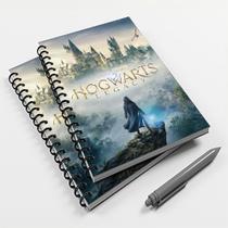 Caderno Universitário 200 fls 10 Mat. Gamer Hogwarts Legacy