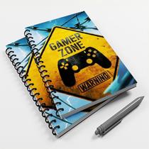 Caderno Universitário 200 fls 10 Mat. Gamer Zone