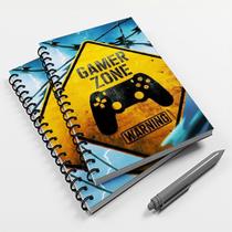 Caderno Universitário 200 fls 10 Mat. Gamer Zone