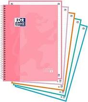 Caderno Universitário 5 Matérias Oxford Rosa 120 Fls 9-2153-4