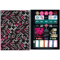 Caderno universitario 80 folhas 1 material round 6 - 337498