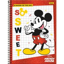 Caderno Universitário 80 Folhas Mickey Vintage Disney Foroni