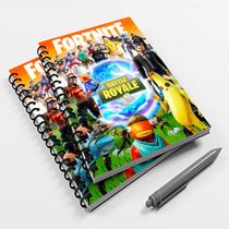 Caderno Universitário 96 Fls Jogo Fortnite