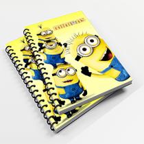 Caderno Universitário 96 fls Personalizado Minions
