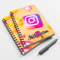 Caderno Universitário 96 Fls Rede Social Instagem