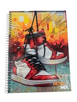 Caderno Universitário 96 folhas 1 M Tênis Pendurado