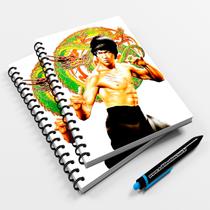 Caderno Universitário 96fls Bruce Lee