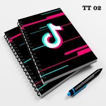 Caderno Universitário 96fls Tik Tok 02 - Premium