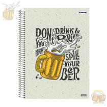 Caderno Universitário Animativa 12 matérias Capa dura 240 folhas Kbom Masculino Caderno Universitário Animativa 12 matérias Capa dura 240 folhas Kbom Masculino